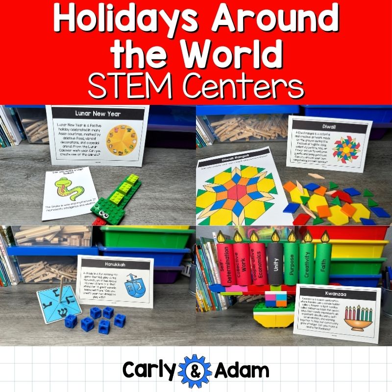 Holidays Around the World STEM Centers and Activities