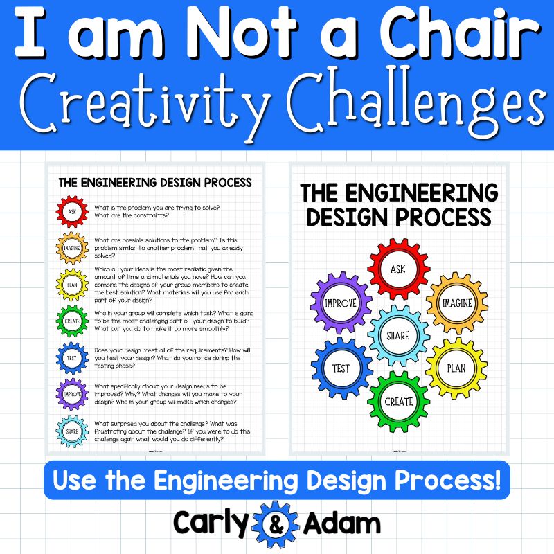 I Am Not A Chair Creativity Challenges - Finish the Picture Activities