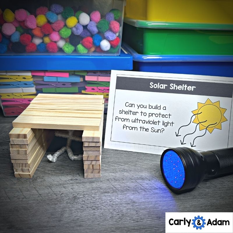 Astronomy STEM Centers with Moon Phases, Constellations, Solar Eclipse