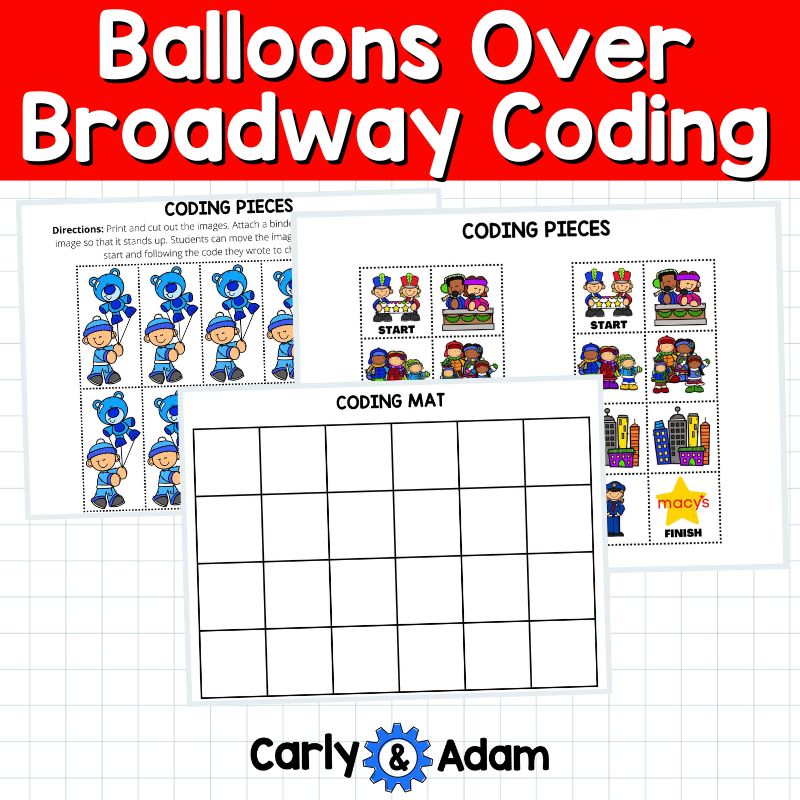 Code a Parade Balloons Over Broadway Read Aloud Coding Activity
