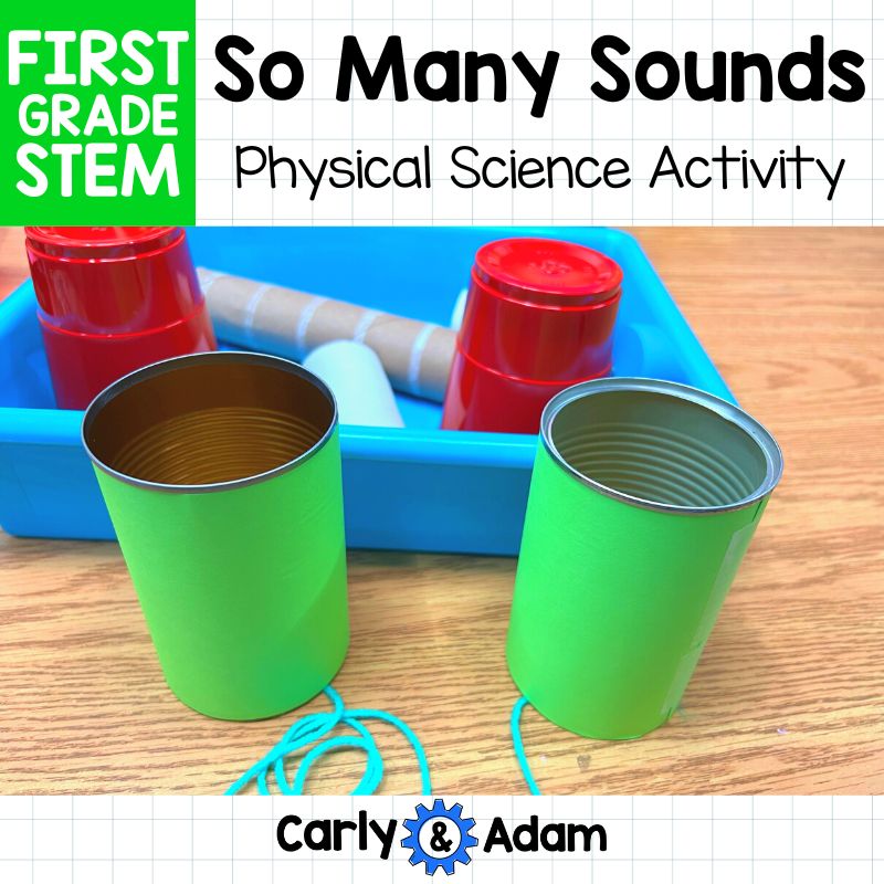 1st Grade Science Lesson So Many Sounds Communication STEM Challenge — preview 1