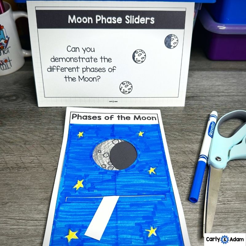 Astronomy STEM Centers with Moon Phases, Constellations, Solar Eclipse