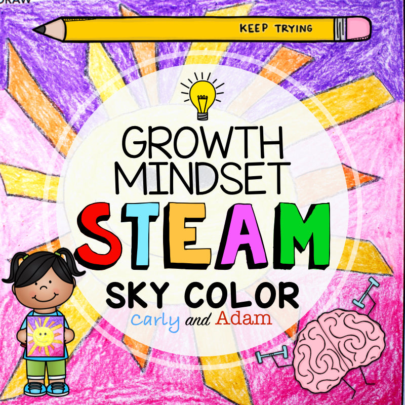 Sky Color Directed Drawing Growth Mindset STEAM Activity