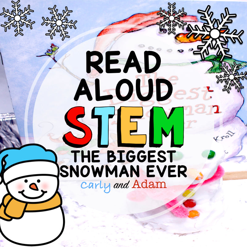 The Biggest Snowman Ever Fake Snow Maker Winter READ ALOUD STEM™ Activity