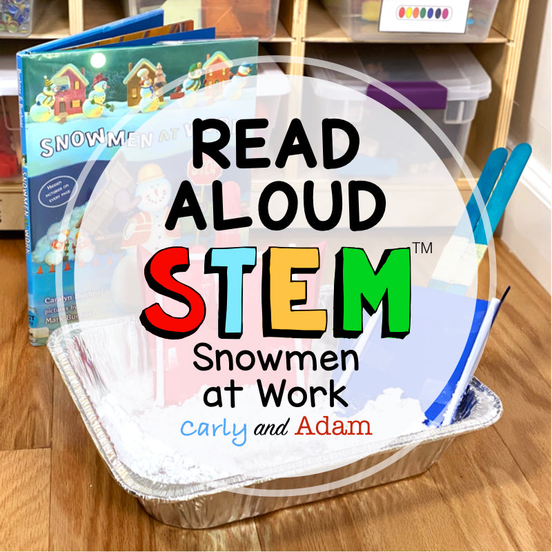 Snowmen at Work Winter READ ALOUD STEM Activity