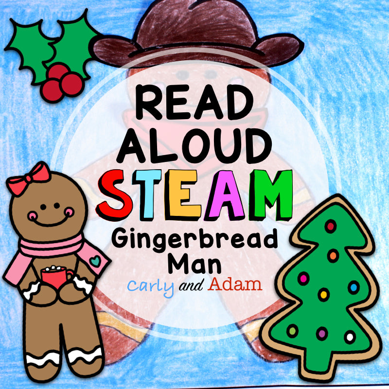 The Gingerbread Man STEAM Christmas Activity with Chatterpix Extension