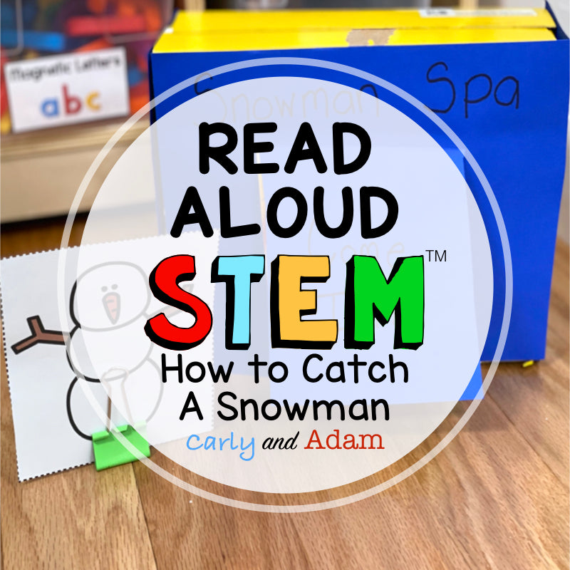 How to Catch a Snowman Winter READ ALOUD STEM Activity