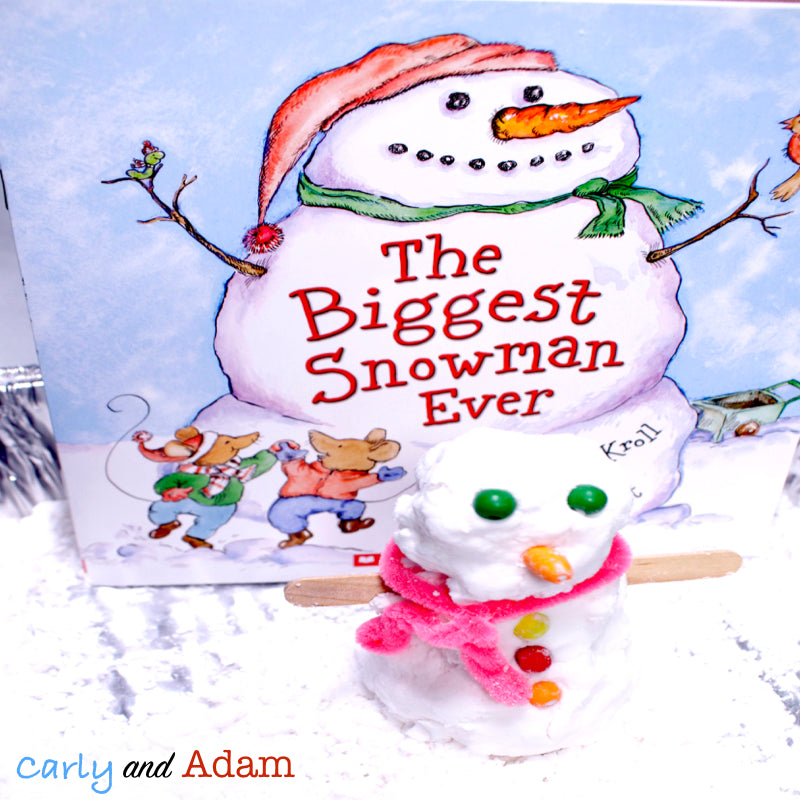 The Biggest Snowman Ever Fake Snow Maker Winter READ ALOUD STEM™ Activity