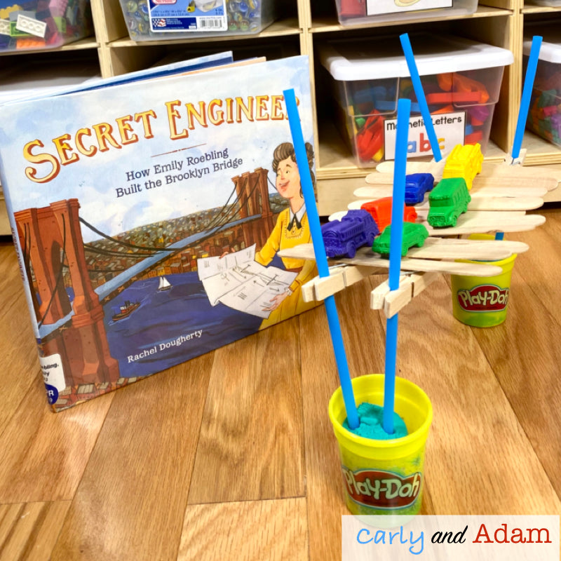Emily Roebling Secret Engineer Women's History Month STEM Activity