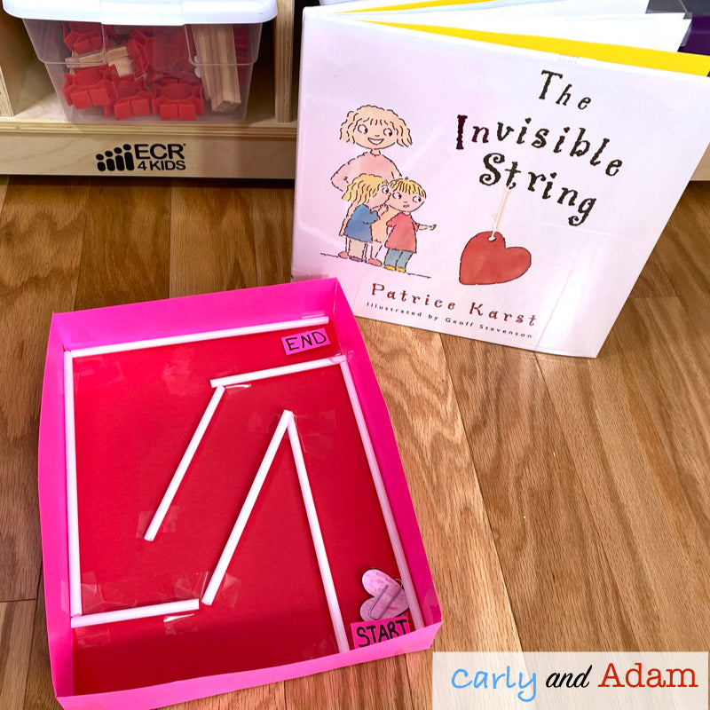 The Invisible String READ ALOUD STEM Valentines Day Activity