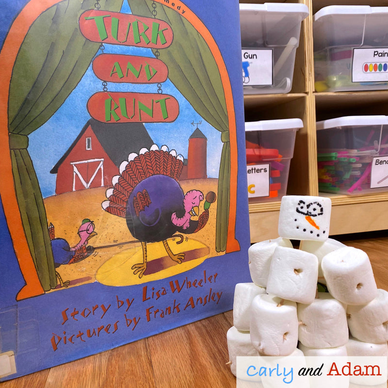 Turk and Runt Disguise a Turkey Thanksgiving READ ALOUD STEM™ Activity