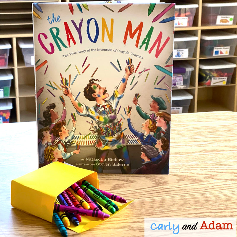 The Crayon Man READ ALOUD STEAM Activity