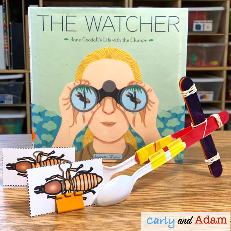Jane Goodall The Watcher READ ALOUD STEM Activity