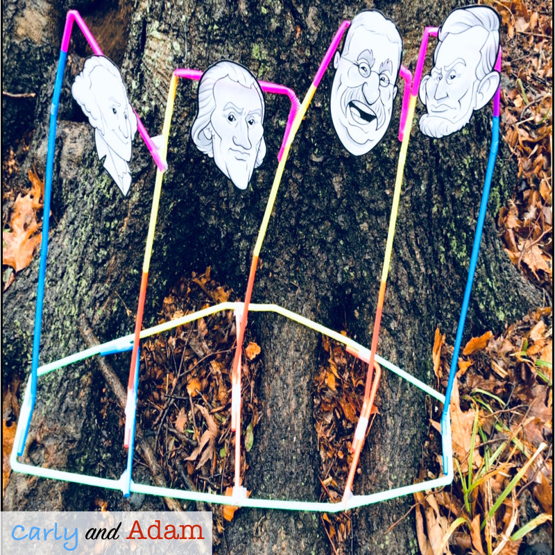 Mount Rushmore Presidents Day STEM Activity Engineering US History