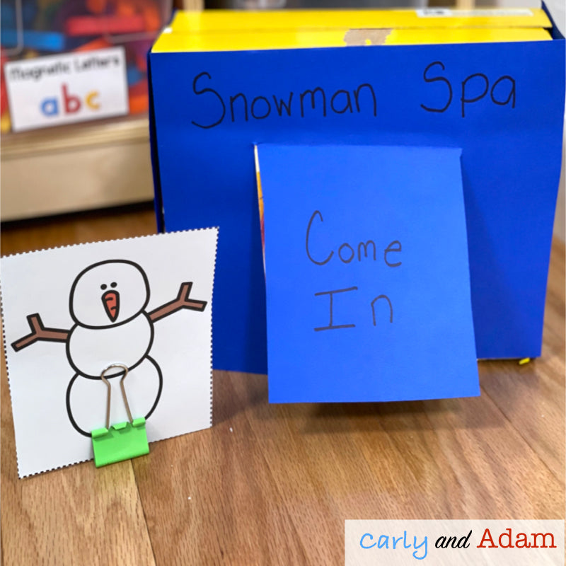 How to Catch a Snowman Winter READ ALOUD STEM Activity
