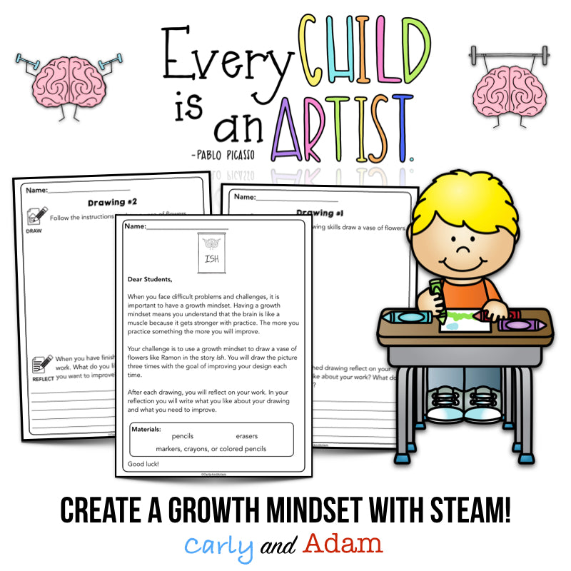 Ish by Peter Reynolds Activity Directed Drawing