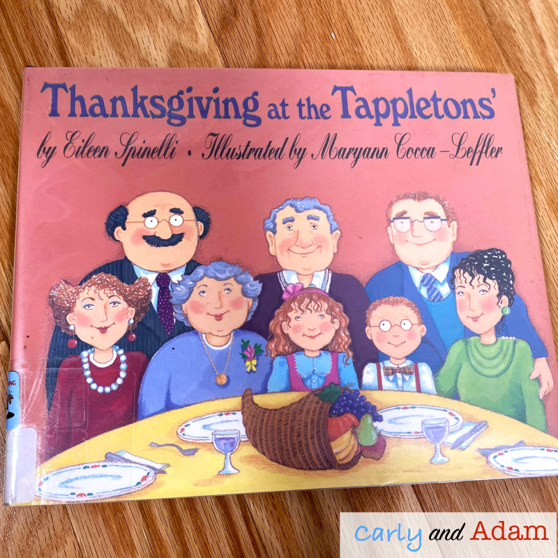Thanksgiving at the Tappletons READ ALOUD STEM Activity