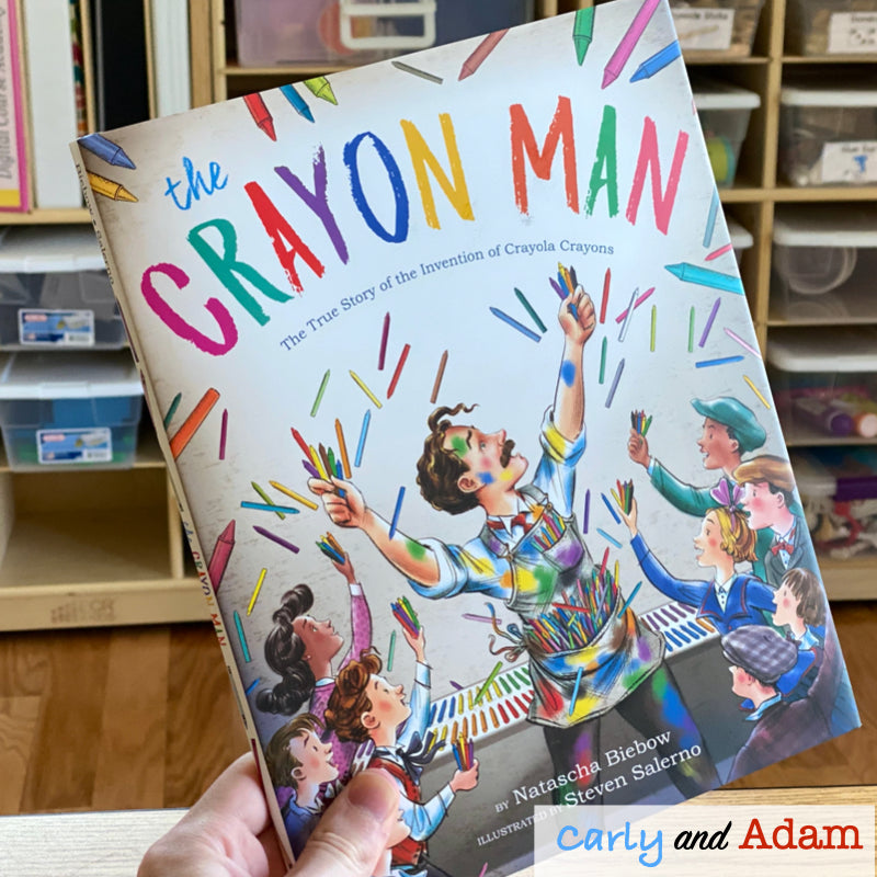 The Crayon Man READ ALOUD STEAM Activity