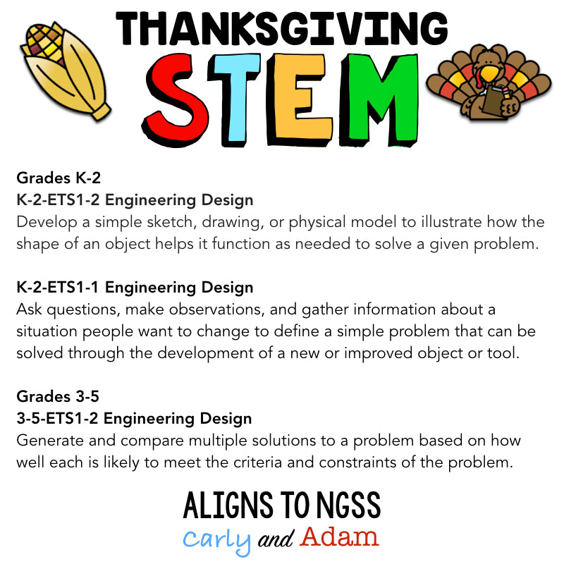 Build a Pilgrim House Thanksgiving STEM Activity