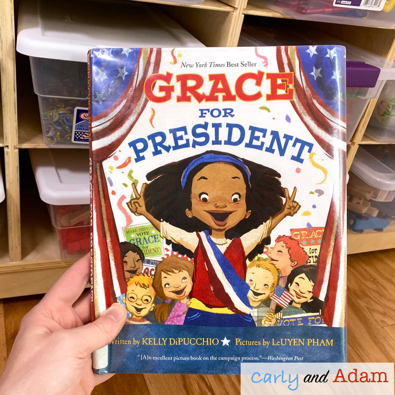 Grace for President READ ALOUD STEM Challenge Election Activity