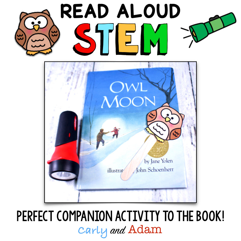 Owl Moon READ ALOUD STEM™ Activity Light and Shadows Investigation