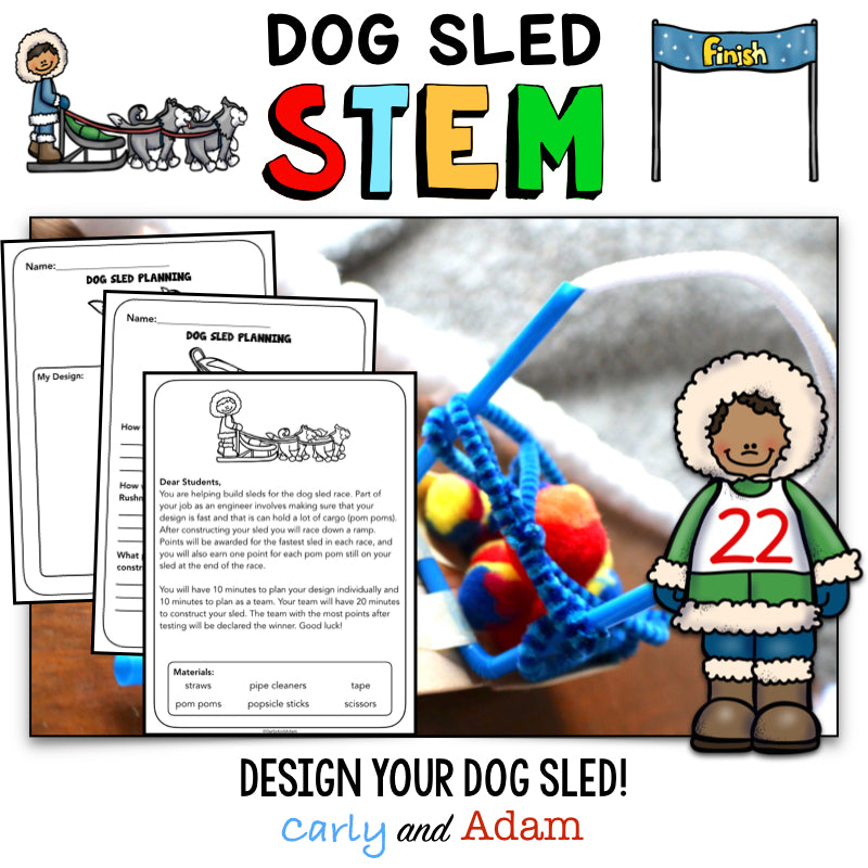 Iditarod Dog Sled STEM Activity