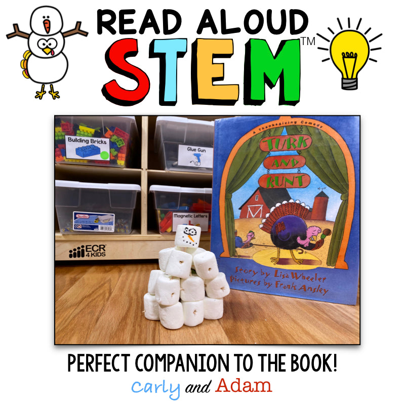 Turk and Runt Disguise a Turkey Thanksgiving READ ALOUD STEM™ Activity