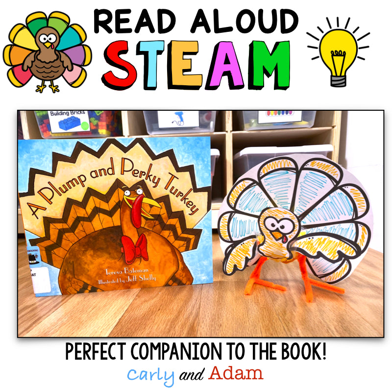 A Plump and Perky Turkey Thanksgiving STEAM Activity
