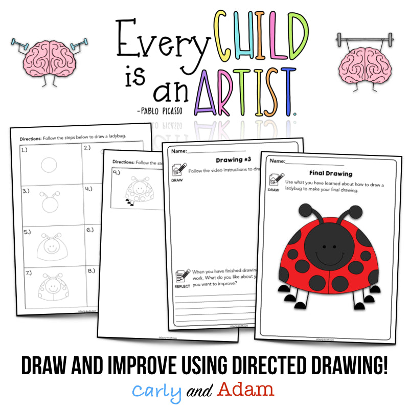 The Dot by Peter Reynolds Activity Growth Mindset Directed Drawing