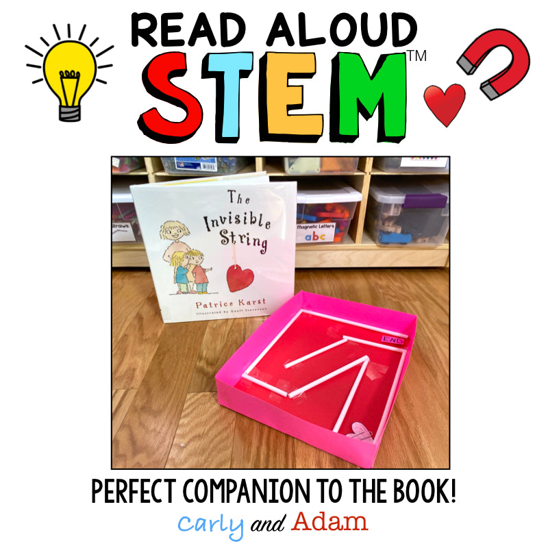 The Invisible String READ ALOUD STEM Valentines Day Activity