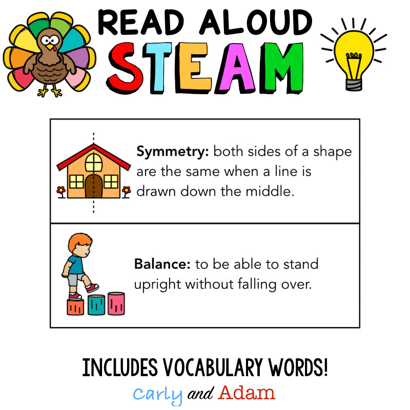 A Plump and Perky Turkey Thanksgiving STEAM Activity