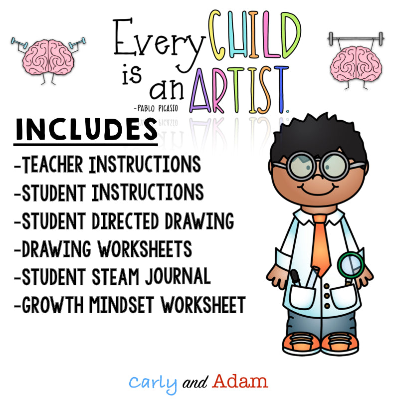 Ish by Peter Reynolds Activity Directed Drawing