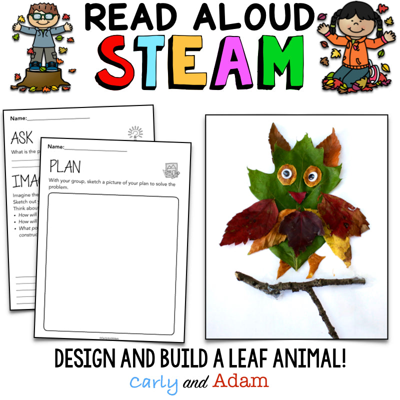 Leaf Man Autumn STEAM Activity