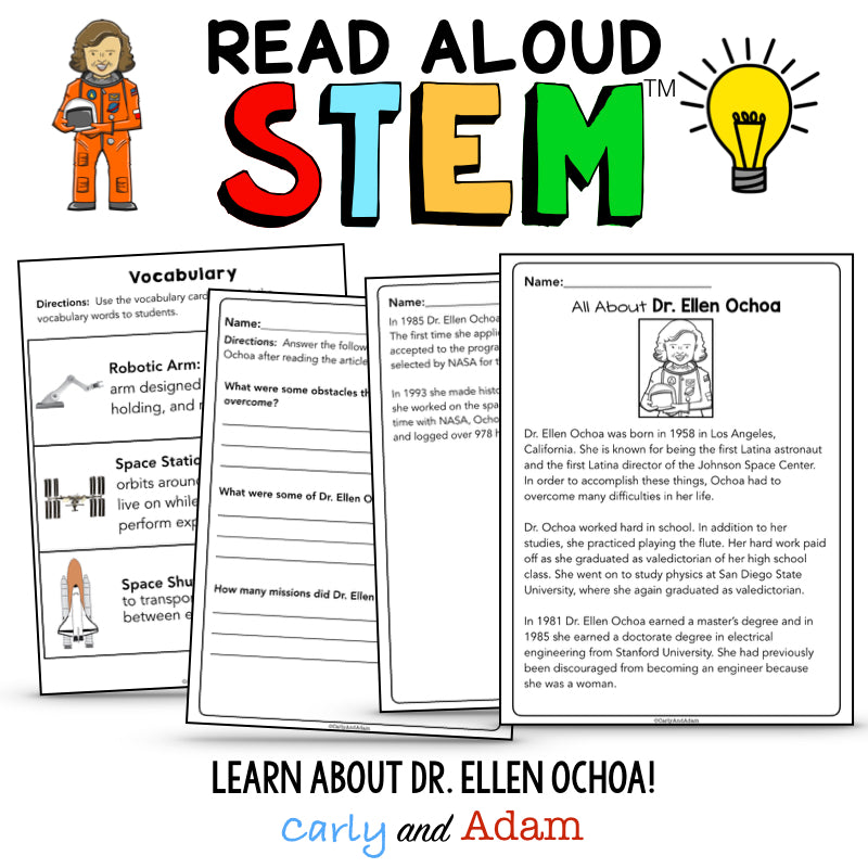 The Astronaut with a Song for the Stars Dr. Ellen Ochoa STEM Activity