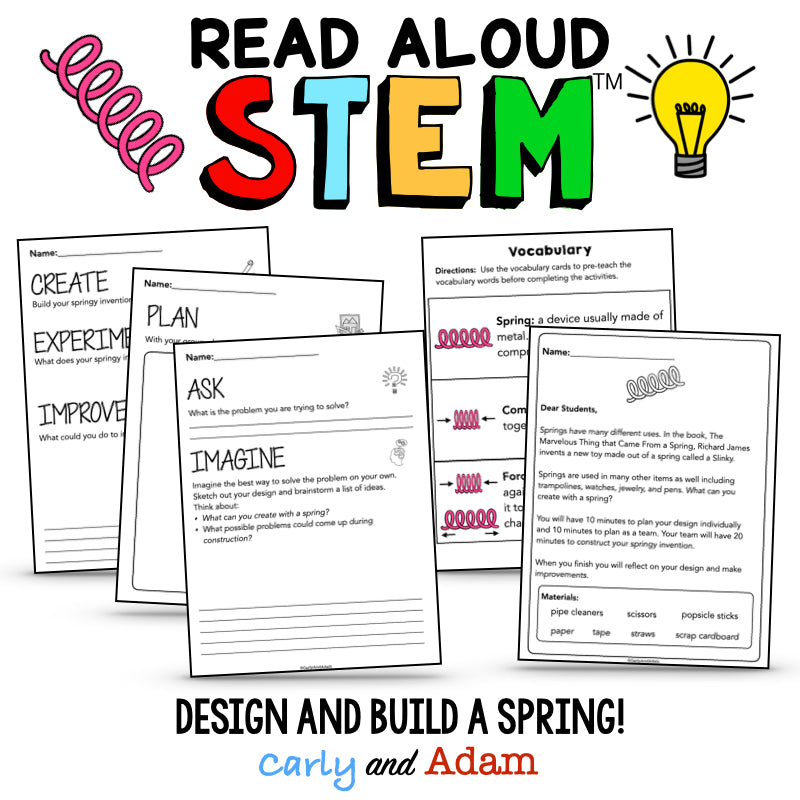 The Marvelous Thing that came from a Spring READ ALOUD STEM Activity