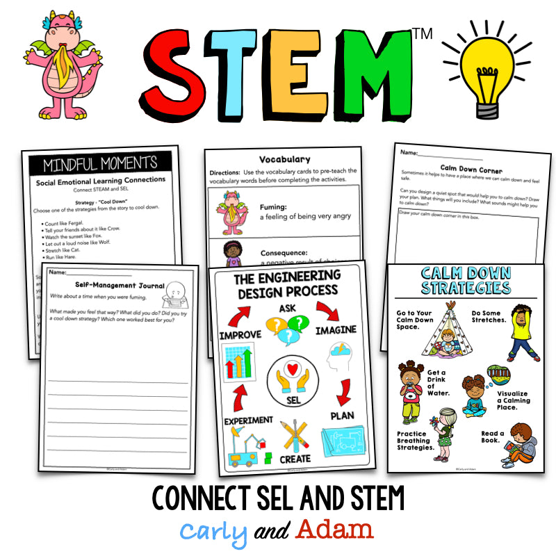 Fergal is Fuming Self Management SEL STEM Activity