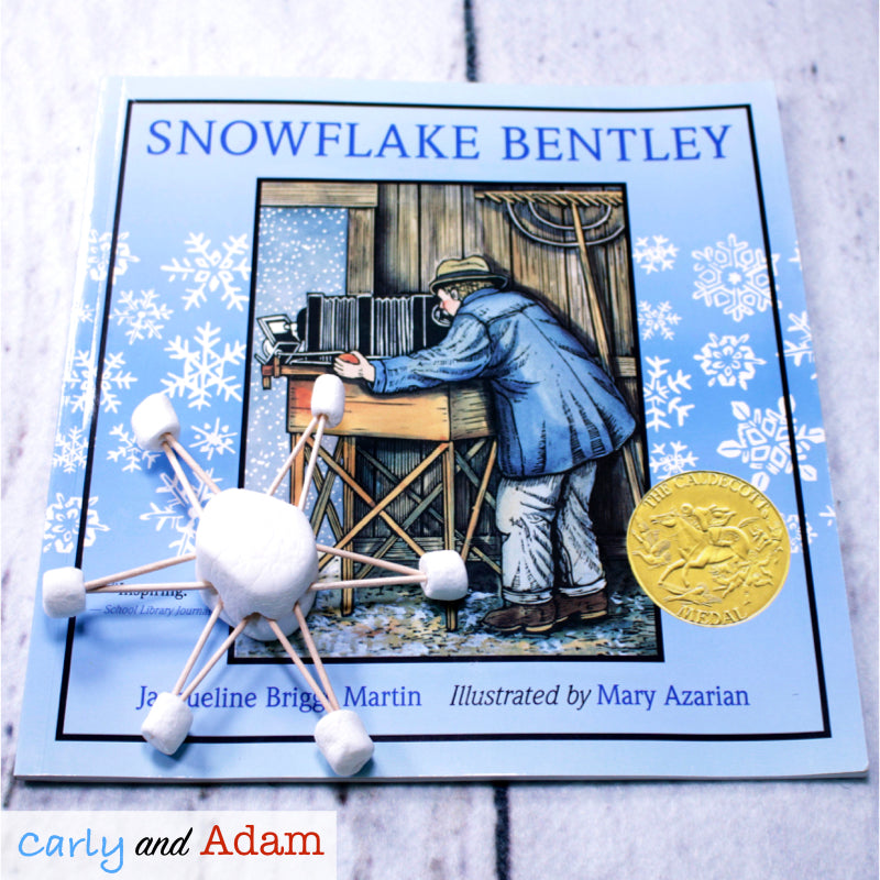 Snowflake Bentley Winter READ ALOUD STEM Activity
