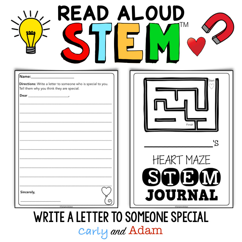 The Invisible String READ ALOUD STEM Valentines Day Activity