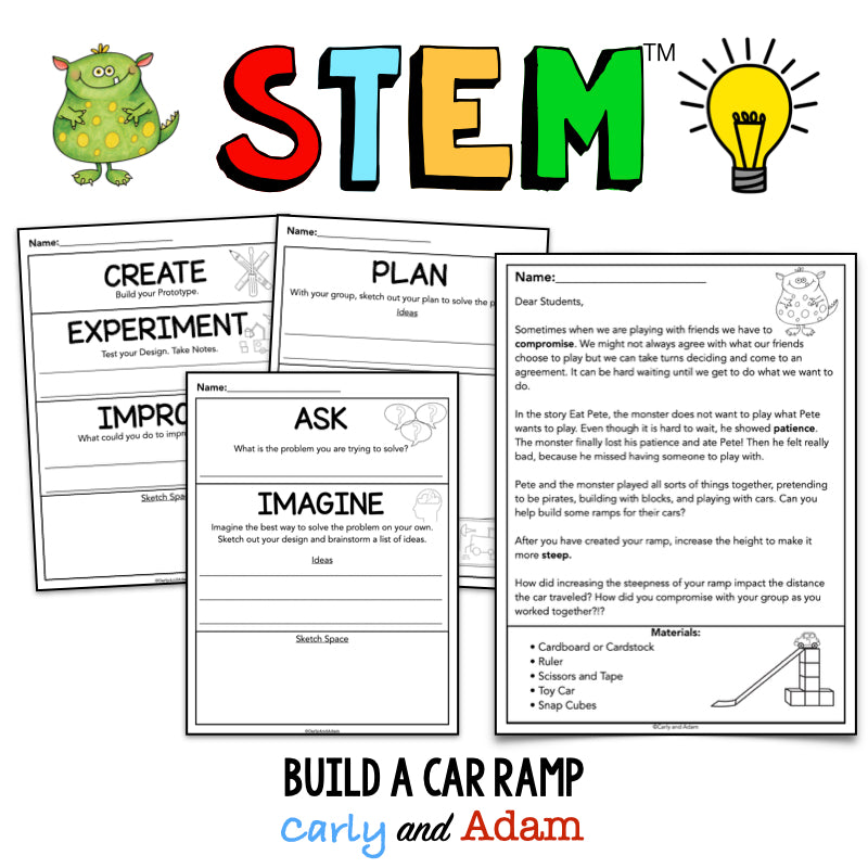 Eat Pete Self Management SEL STEM Activity
