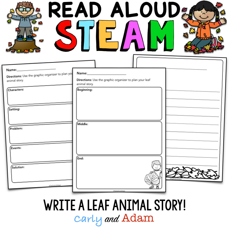 Leaf Man Autumn STEAM Activity