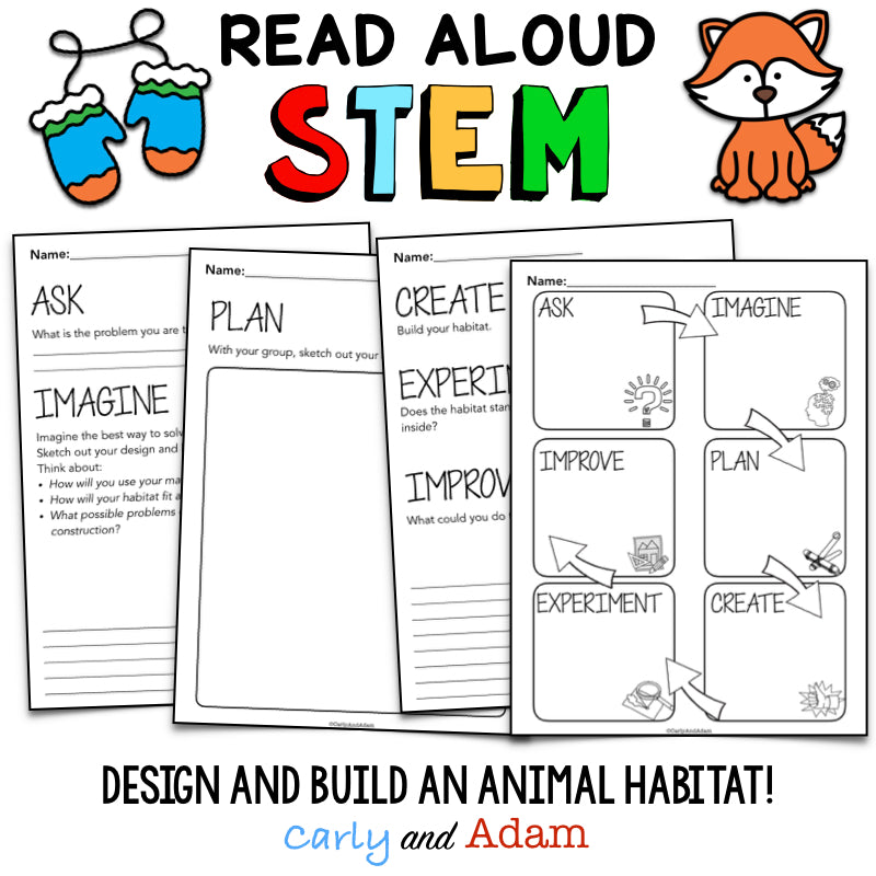 The Mitten Winter READ ALOUD STEM™ Activity