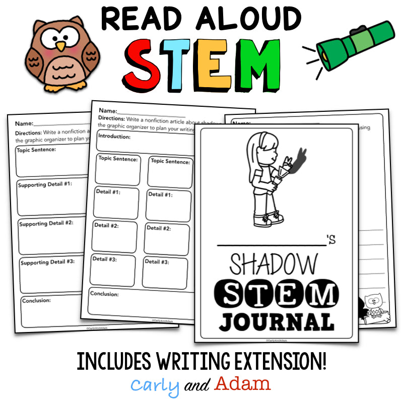 Owl Moon READ ALOUD STEM™ Activity Light and Shadows Investigation