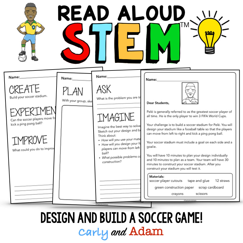Pelé: King of Soccer READ ALOUD STEM Activity