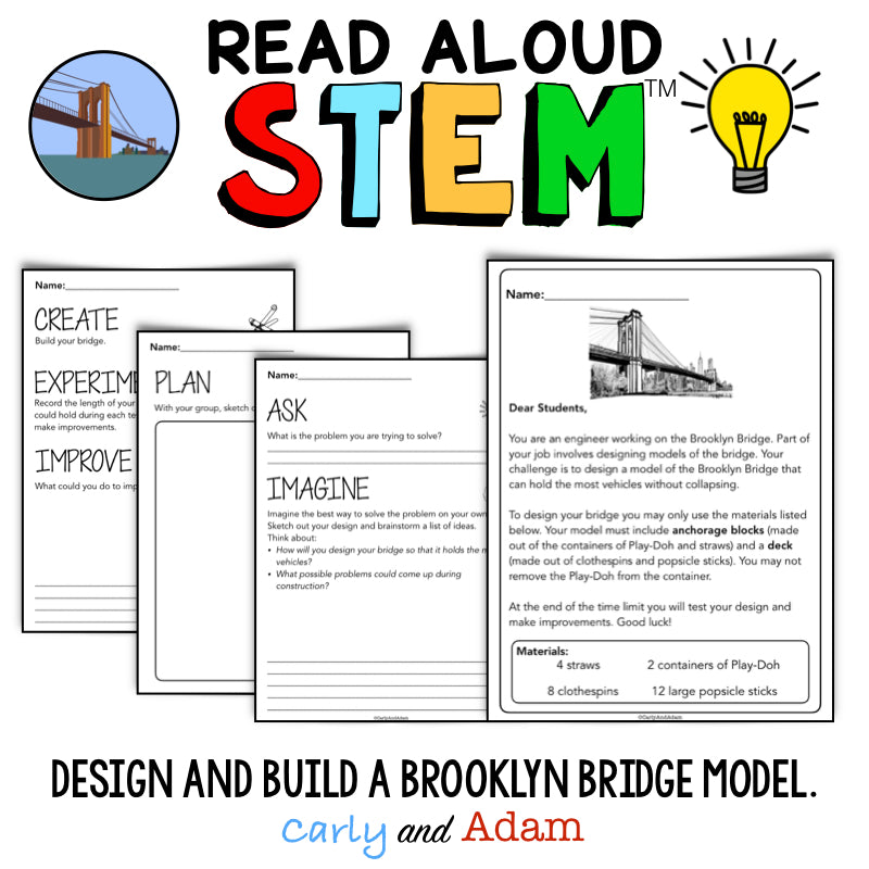 Emily Roebling Secret Engineer Women's History Month STEM Activity