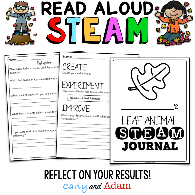 Leaf Man Autumn STEAM Activity