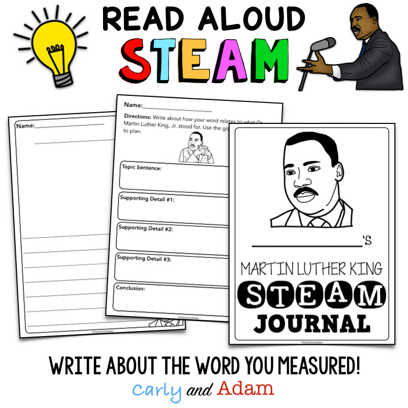 Martins Big Words Activity READ ALOUD STEAM™ Activity