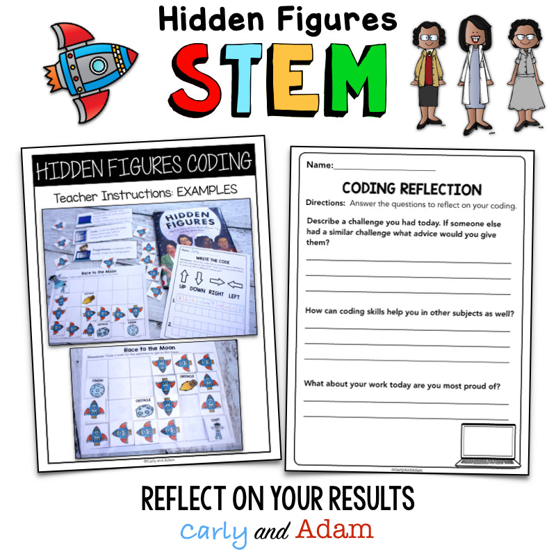 Hidden Figures Black History Month Coding Activity