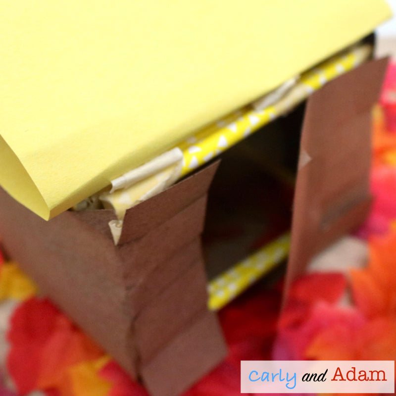 Build a Pilgrim House Thanksgiving STEM Activity