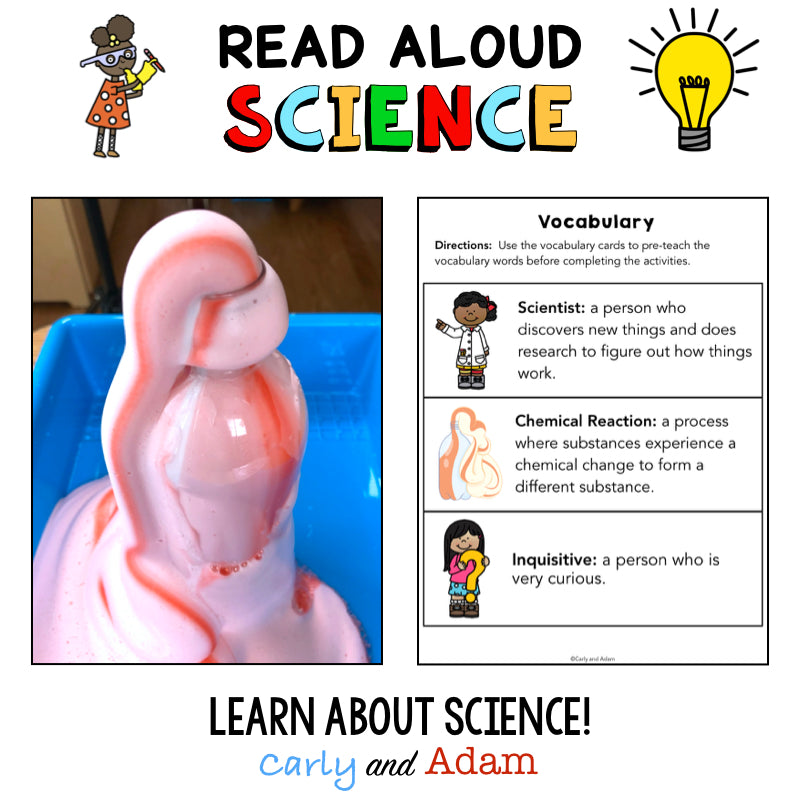 Elephant Toothpaste Experiment  Ada Twist, Scientist Scientific Method Activity