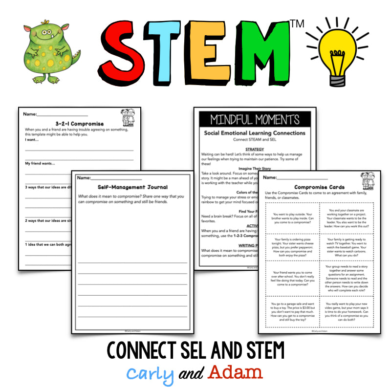 Eat Pete Self Management SEL STEM Activity